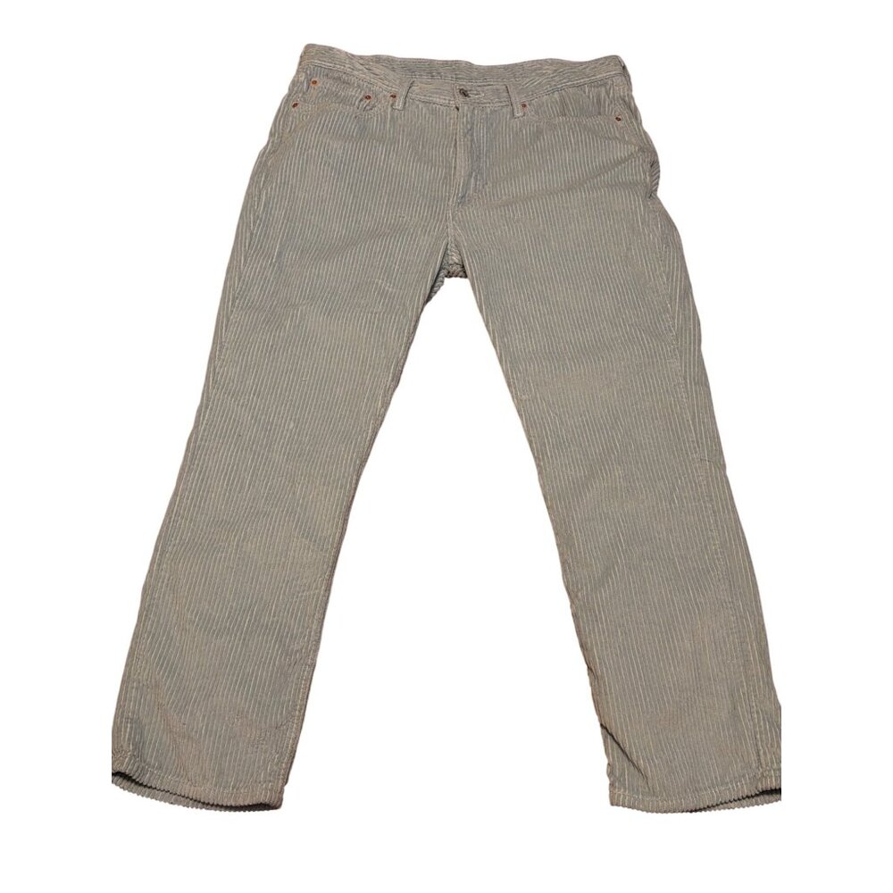 Levis 514 Corduroy Pants Straight Leg Light Baby Blue Size 38x30 Mens NWT